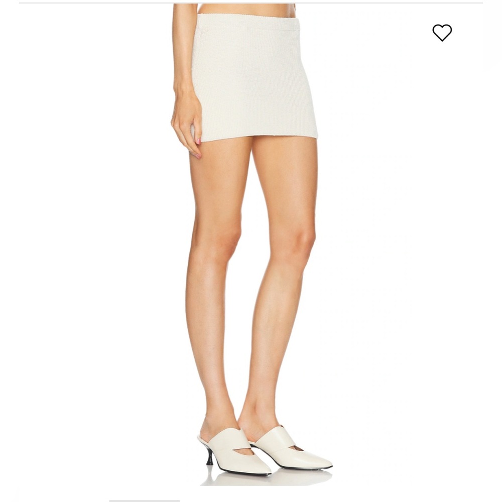 Aya Muse Cream Mini Eris Skirt Night Out